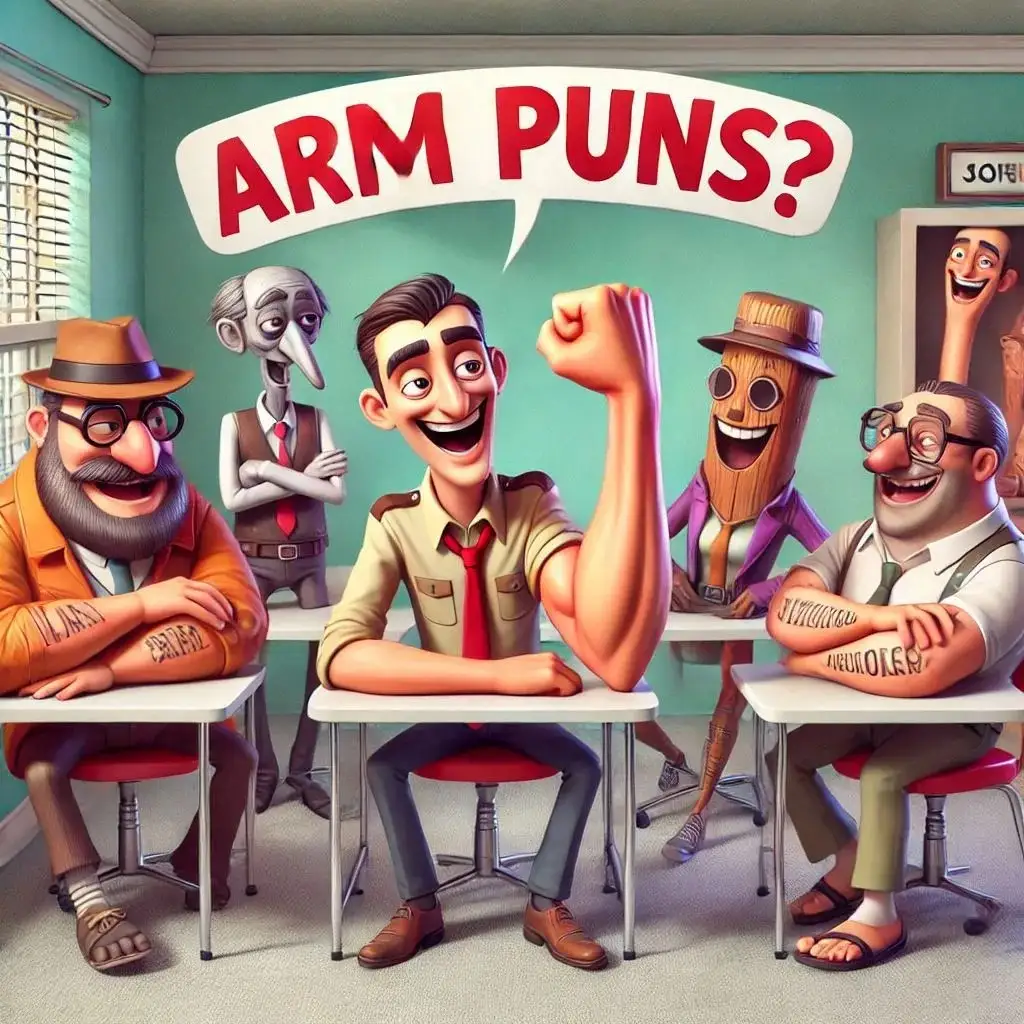 390+ Arm Puns To Have You Rolling Up Your Sleeves And Chuckling