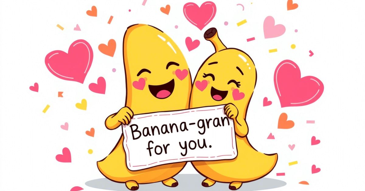 Banana Valentines Puns