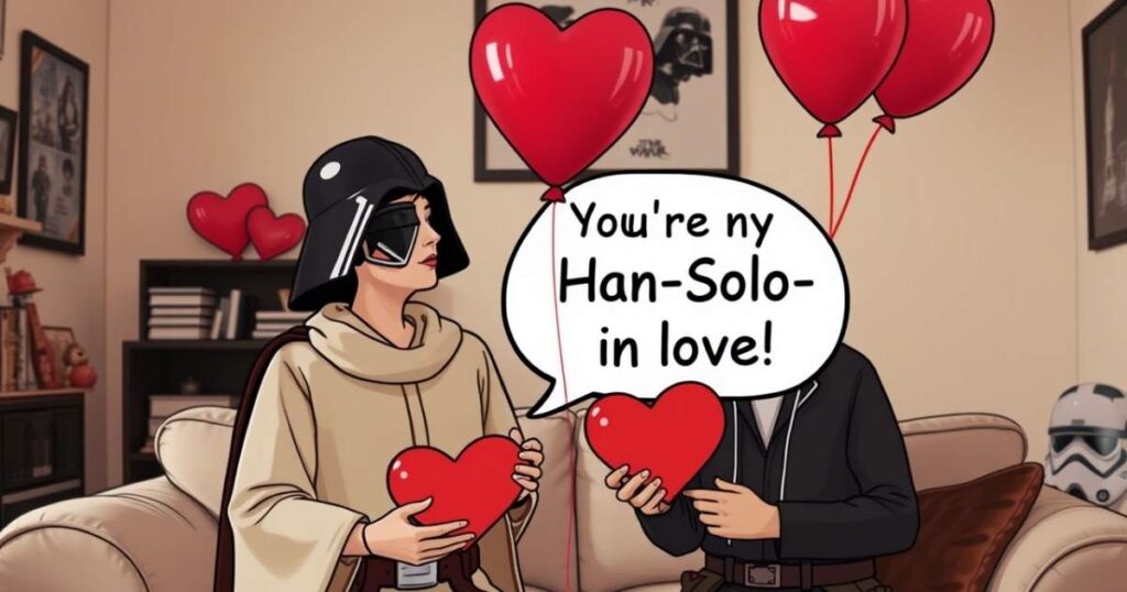 Fun Star Wars Valentines Puns for Couples