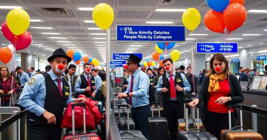 Juxtaposition Jokes: Where Airport Security Meets Comedy