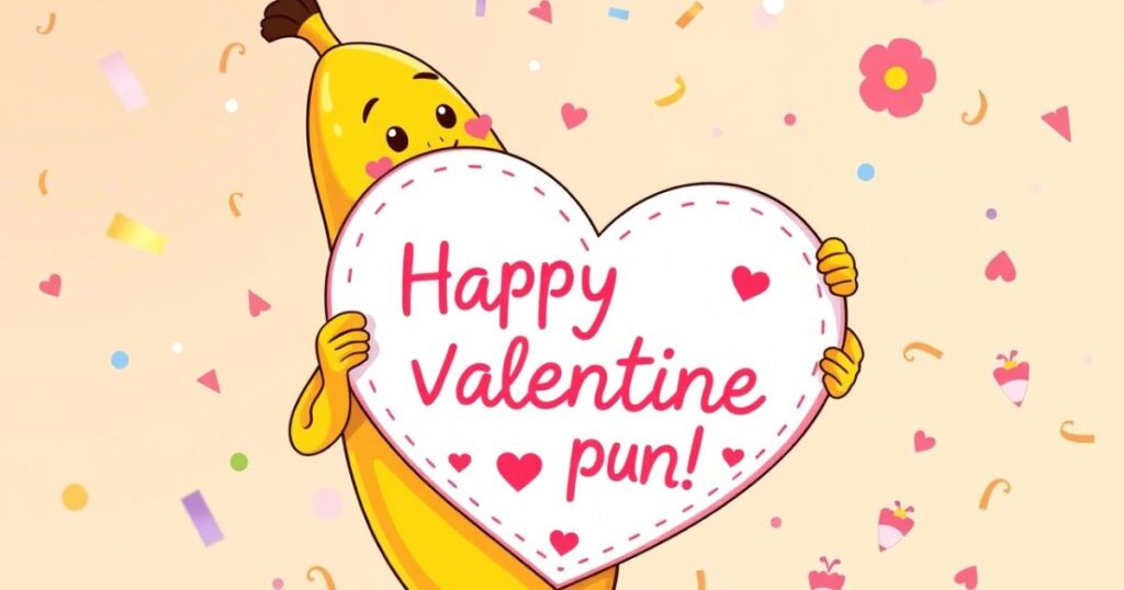 Silly Banana Puns for Valentine’s Day Jokes
