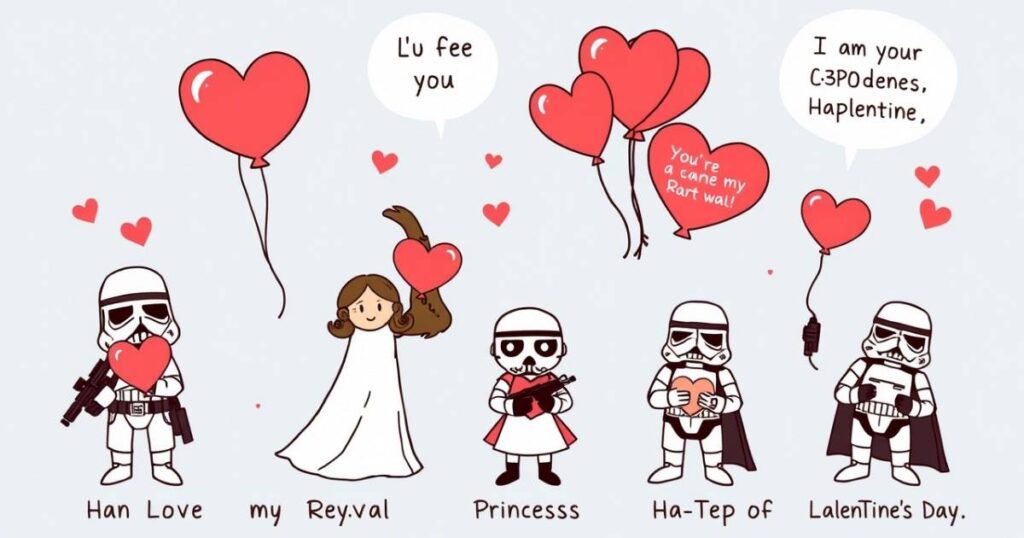 Star Wars Valentines Puns for Every Relationship