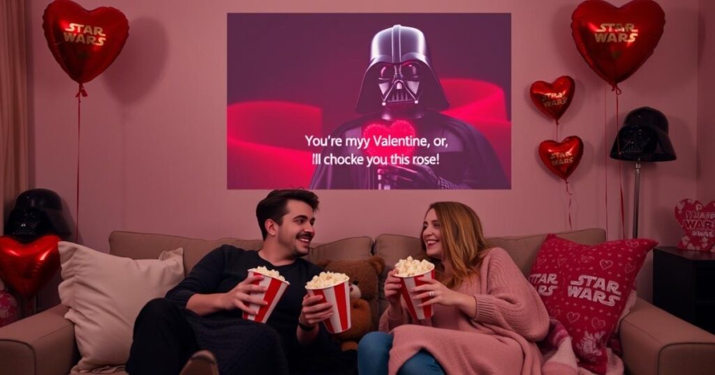 Star Wars Valentines Puns for Movie Nights
