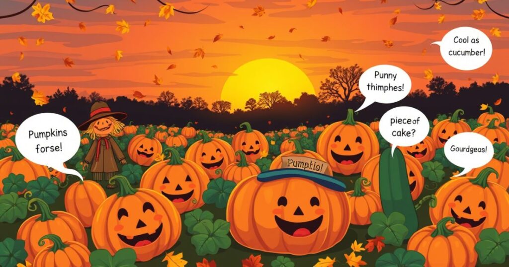 . Idioms That Are Just the Pick of the Patch Pumpkin Puns